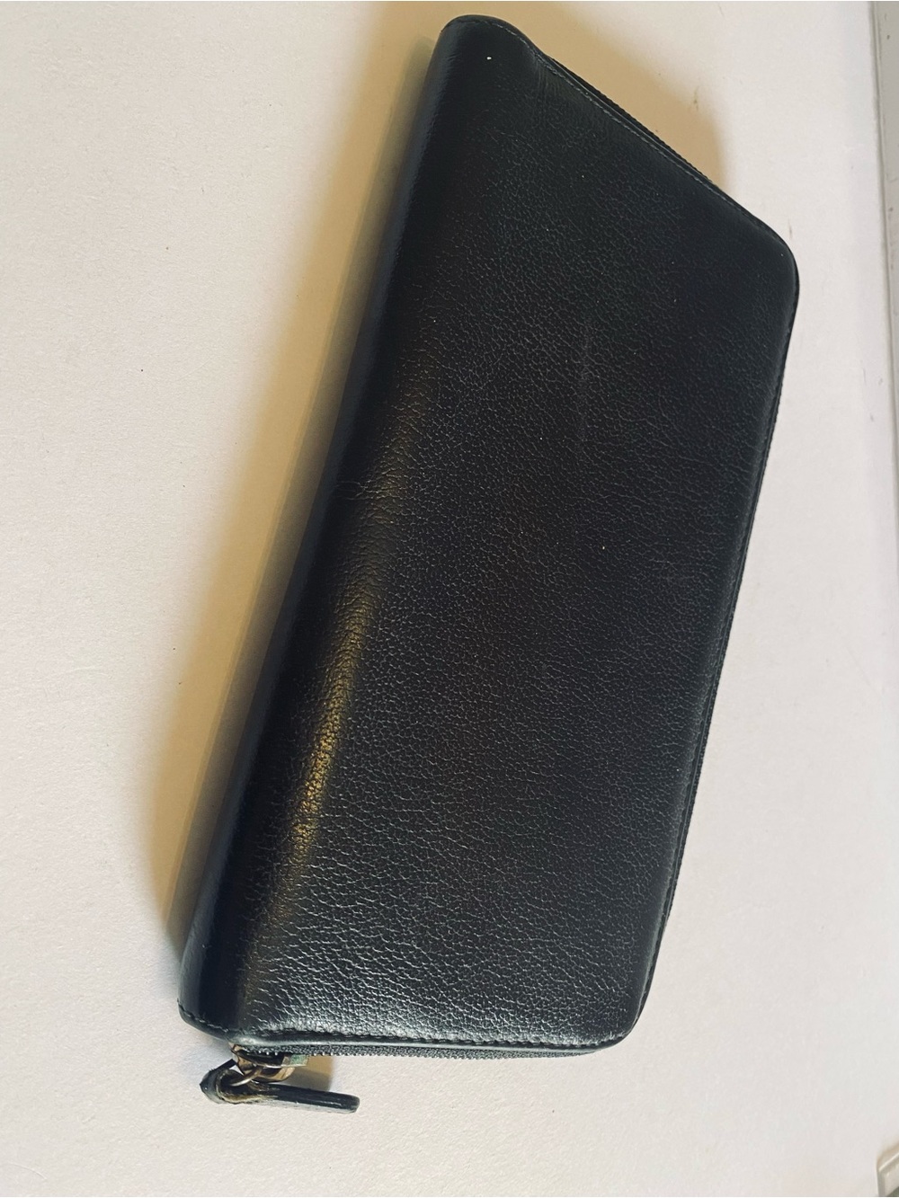 🛍️Chanel RARE Authentic & Vintage CC Jacket Motif Long Zip Around Zippy Wallet - Picture 15 of 16